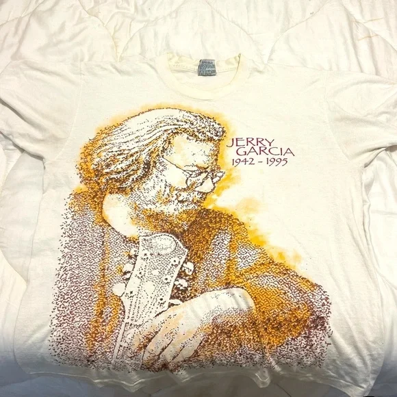 Vintage Grateful Dead T-shirt Liquid Blue Size XL - Picture 3 of 5